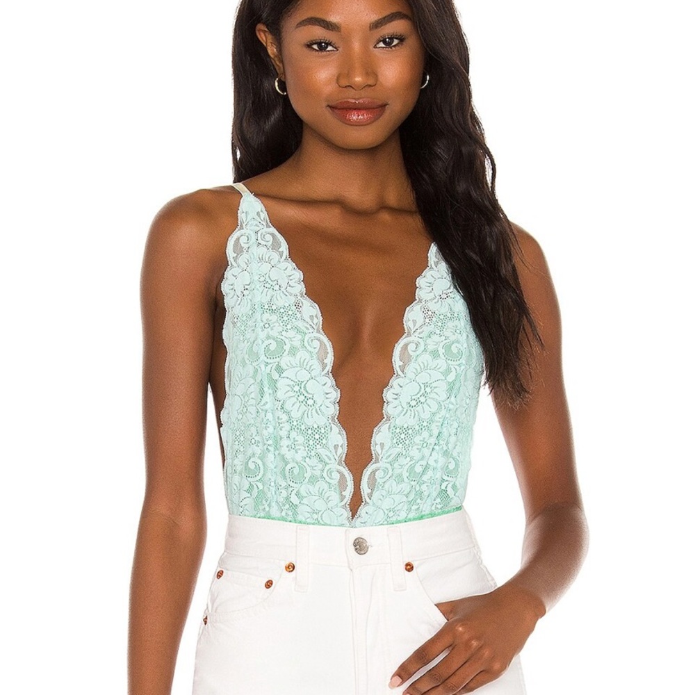 revolve lace bodysuit